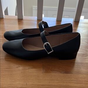 Life Stride Women's Black Mary Jane Flats